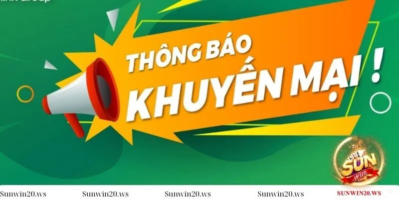 Sunwin khuyến mãi khi nạp tiền qua thẻ
