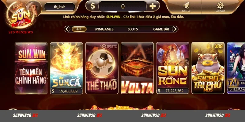 Giới thiệu Sunwin20