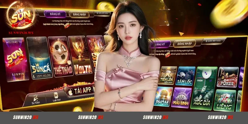 Kho game Sunwin20 phong phú, thường xuyên cập nhật